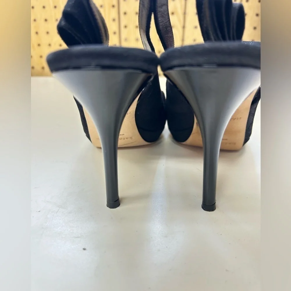 Kate Spade Black Heels with Ankle Strap